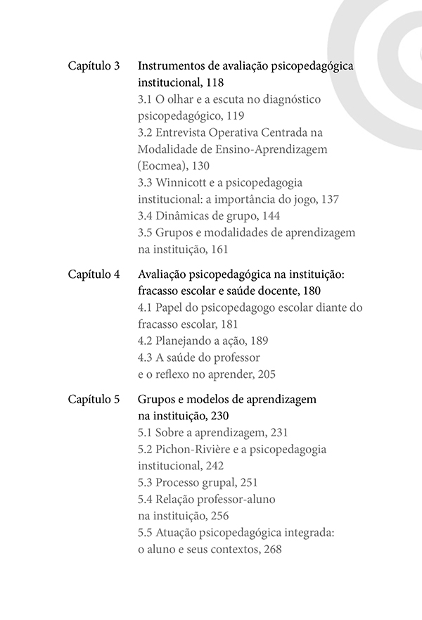 Atuação psicopedagógica e aprendizagem escolar