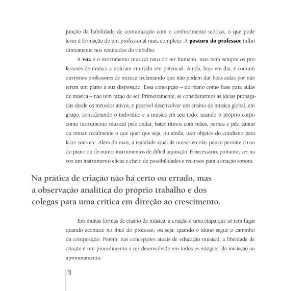 Brincando Com Música Na Sala De Aula : Jogos De Criação Musical Usando A  Voz, O Corpo e O Movimento, de Bernadete Zagonel - Brincando Com Música Na  Sala De Aula 