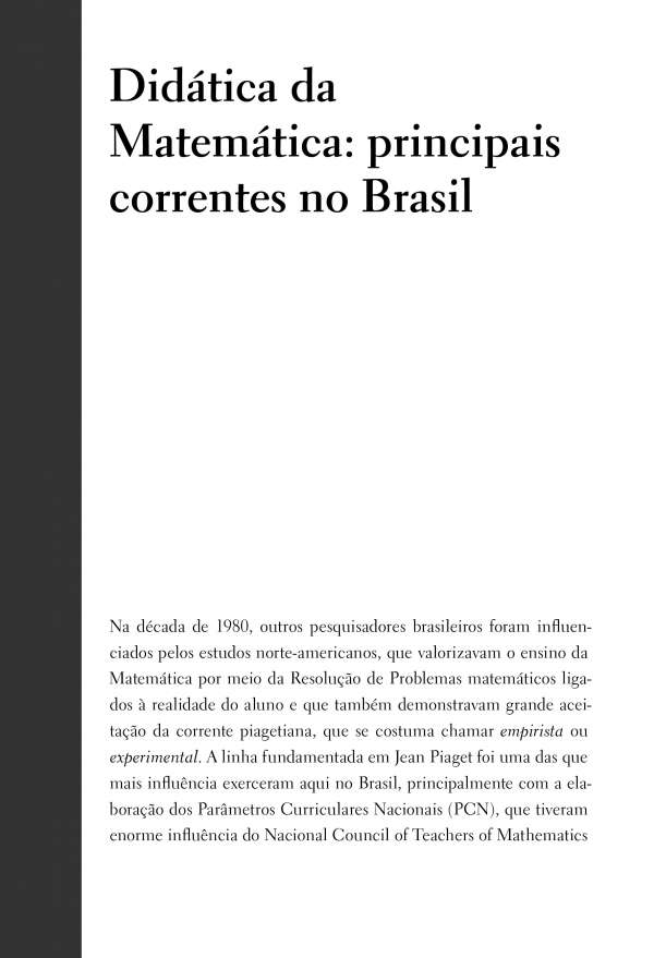 Didática e avaliação:: algumas perspectivas da educação matemática