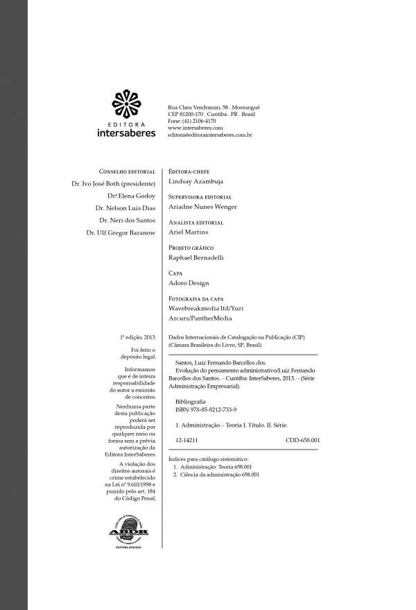 Livro-Texto Unidade III Evolução do Pensamento Administrativo' - Evolução  do Pensamento Administrativo