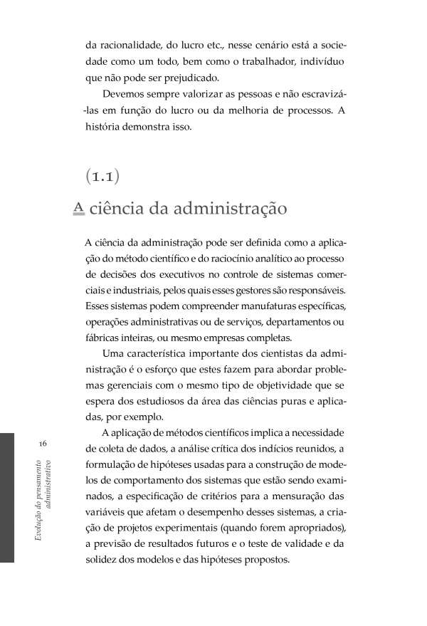 Livro-Texto Unidade III Evolução do Pensamento Administrativo' - Evolução  do Pensamento Administrativo
